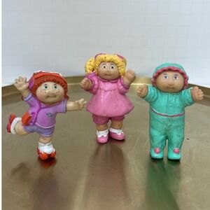 1984 Cabbage Patch Kids PVC Figures | Lot of 3 Figurines